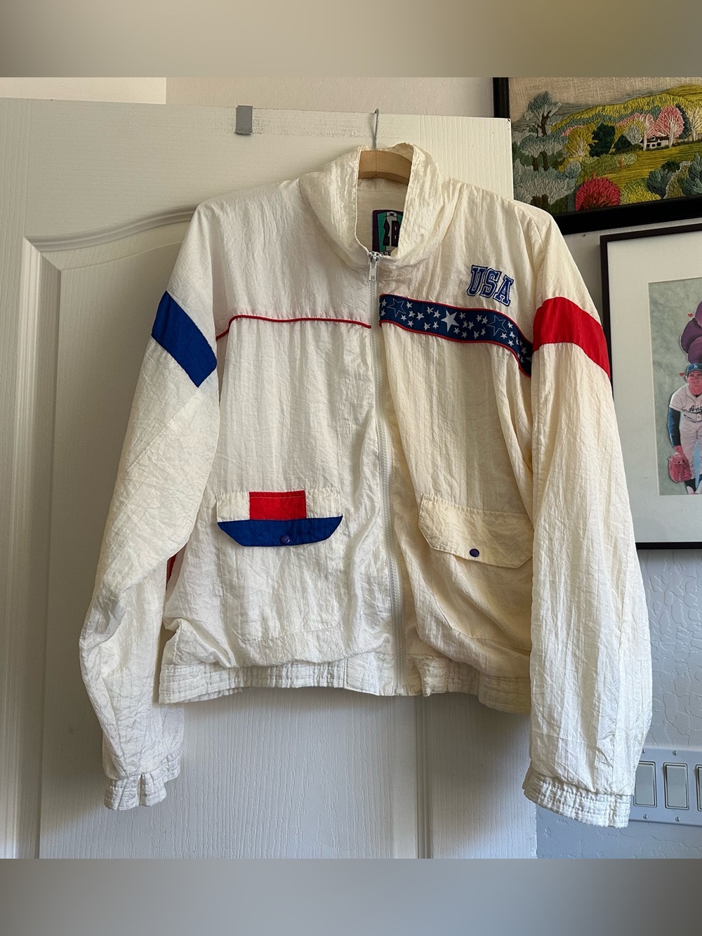 Vintage USA 🇺🇸 2B Active Windbreaker. Size: XL